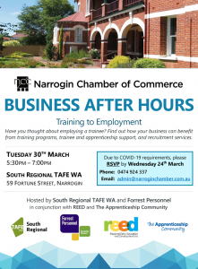 NCC Business After Hours 30 March 2021